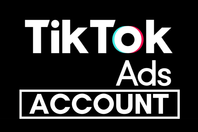 I will create a tiktok ads account for you