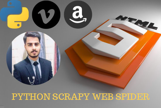 I will create a web crawler using python scrapy and splash