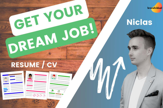 I will create an amazing resume or cv to get your dream job