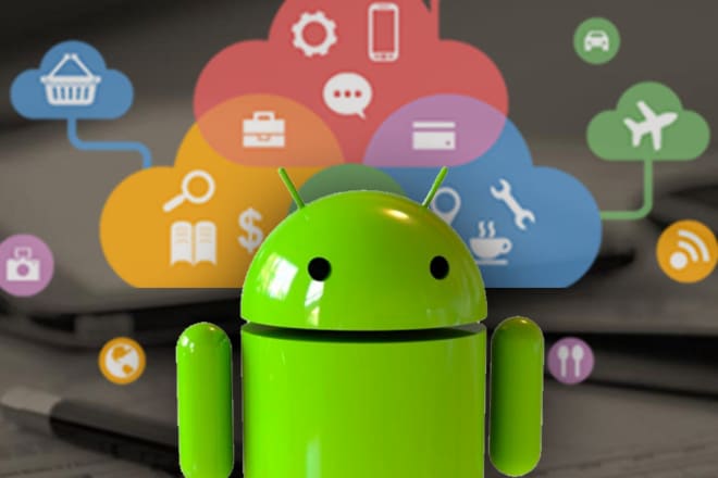 I will create an android application with java and XML