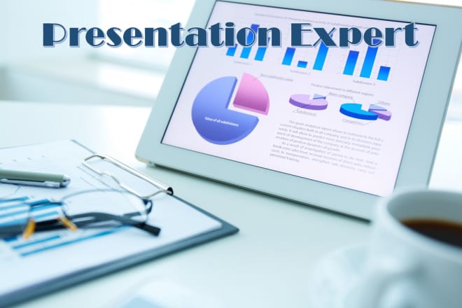 I will create an outstanding presentation and info graphics