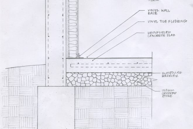 I will create architectural detail drawings to scale