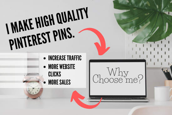 I will create attractive and high converting pinterest pins