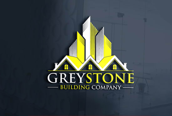 I will create construction property real estate logo