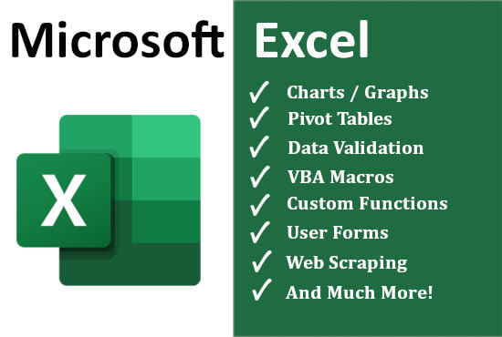 I will create customized excel spreadsheet using macros, vba, formulas and graphs