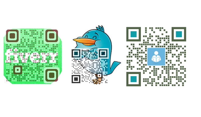 I will create professional custom qr code design with your logo in 1 hour