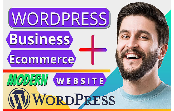 I will create wordpress website design ecommerce website woocommerce via elementor pro