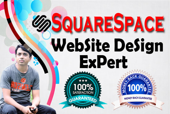 I will create your squarespace redesign design website