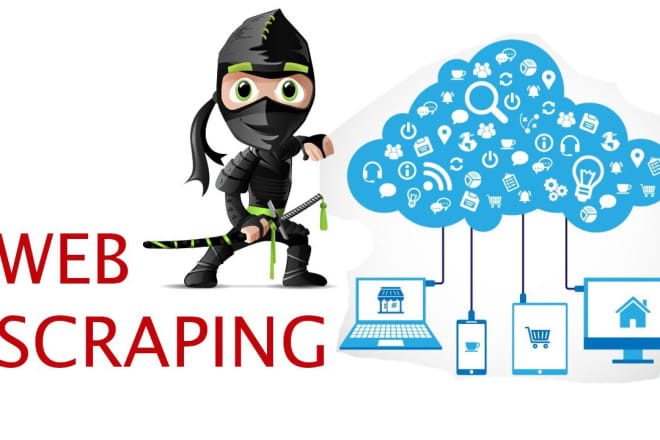 I will data mining and web scraping