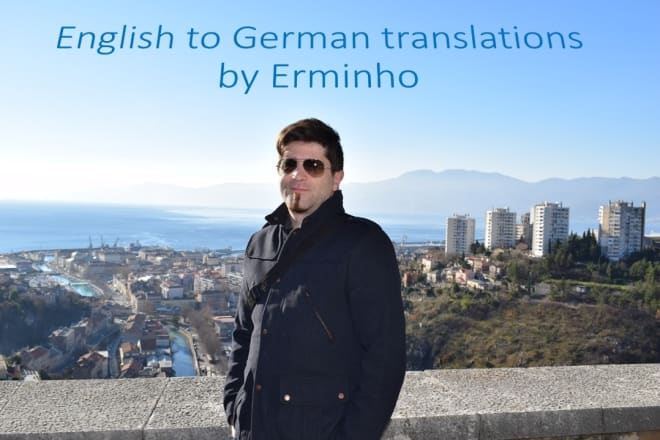 I will deliver an excellent english to german translation