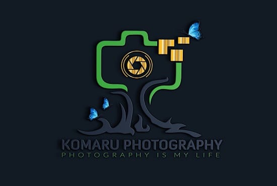 I will design 2 photography logo