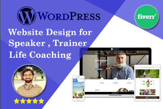 I will design a coaching website for trainer, speaker or consultant
