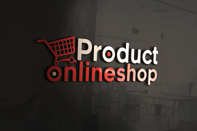 I will design a professional logo for online store