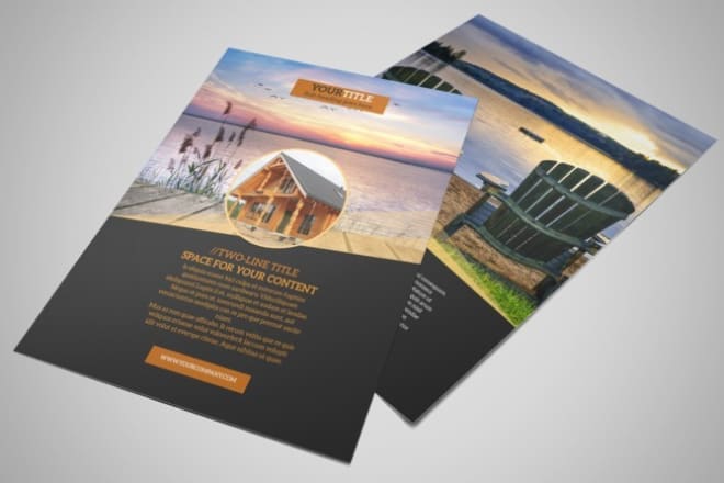 I will design amazing and unique flyers or brochures