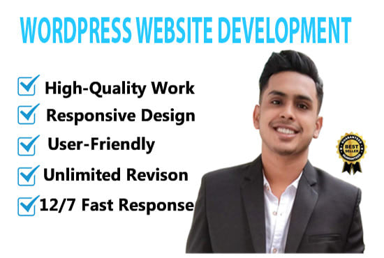 I will design and develop responsive wordpress websites