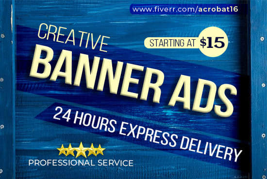 I will design banner ads, youtube thumbnails, web headers for you