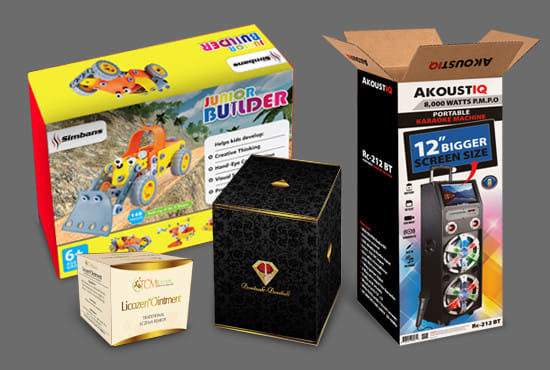 I will design box packaging for amazon ebay