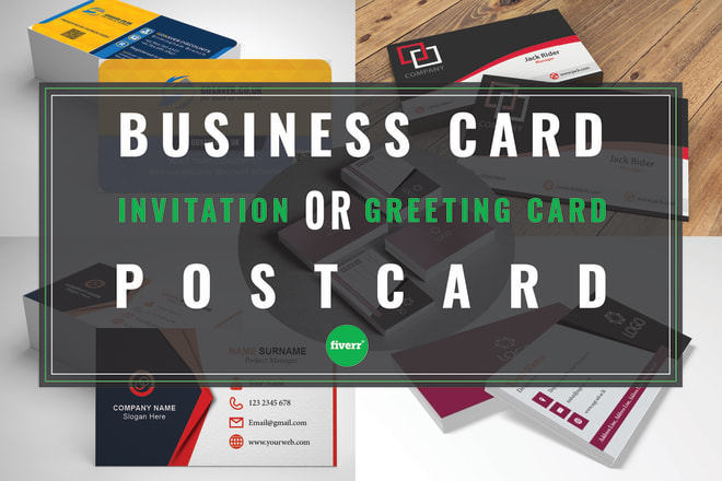 I will design creative clean business cards