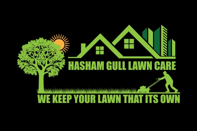 I will design lawn care, landscape and irrigation logo in 12 hours