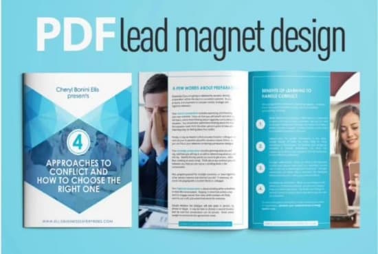 I will design lead magnet,ebook layout or workbook