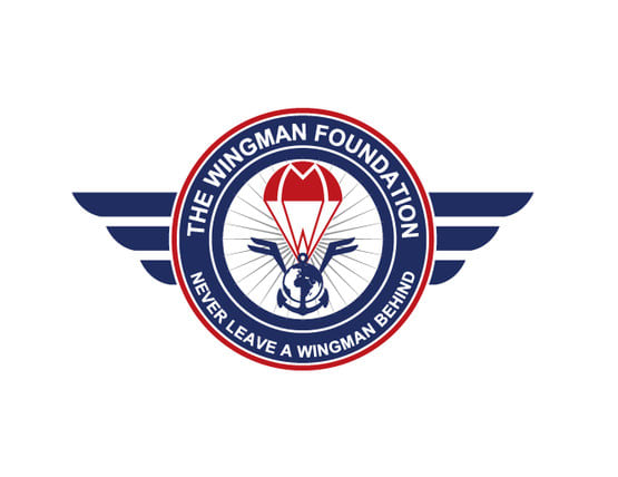 I will design modern marine wing man foundation logo