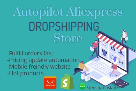 I will design turnkey autopilot dropshipping store ready for sales