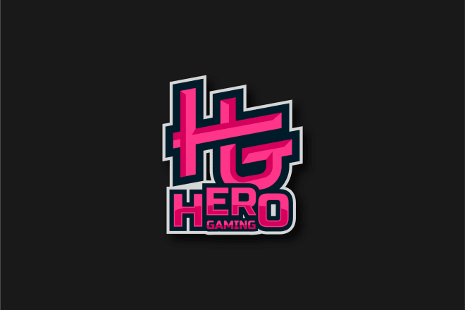 I will design unique gaming esports logo with initial names