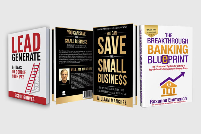 I will design you a professional business book cover