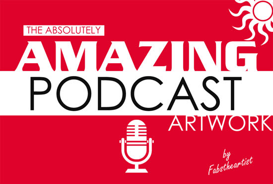 I will design your podcast itunes cover artwork