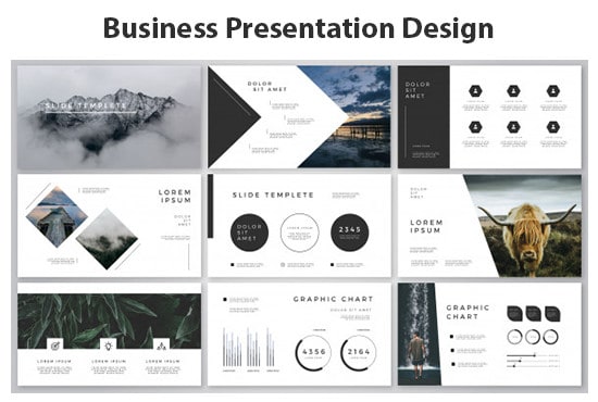 I will design your powerpoint presentation and pdf document