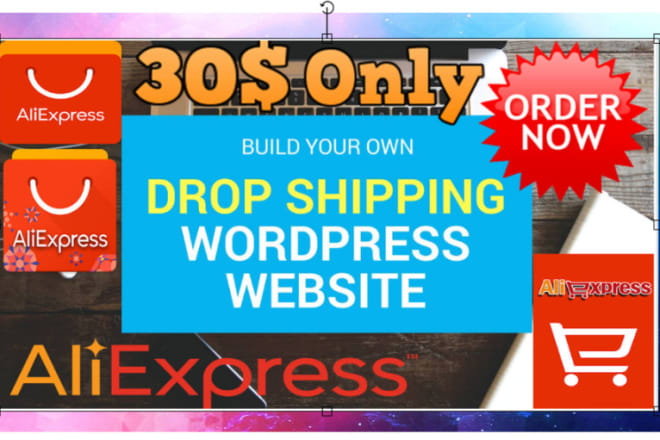 I will develop automated aliexpress dropshipping site