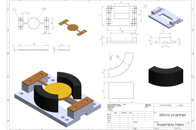 I will do 3d modeling and rendering using solidworks and keyshot