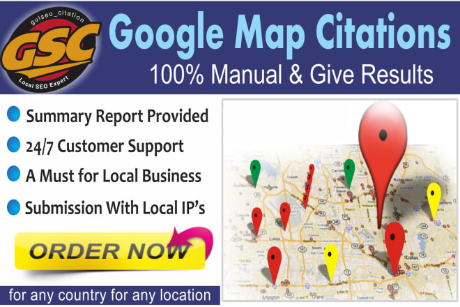 I will do 5000 google maps citations for gmb ranking and local seo