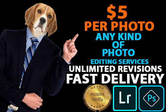 I will do any photoshop work for 5 dollar