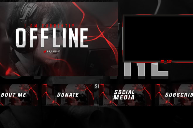 I will do awesome stream package for twitch and mixer