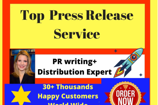 I will do best press release writing with distribution on fiverr