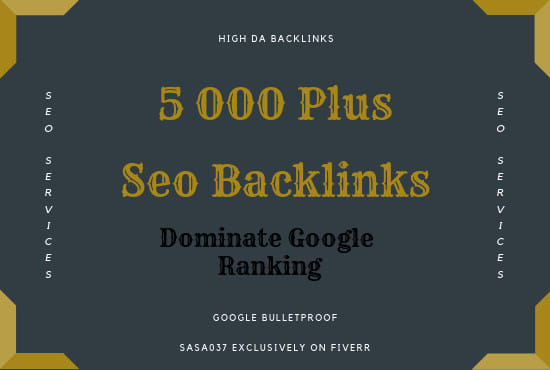 I will do best SEO service with quality backlinks and boost your rankings