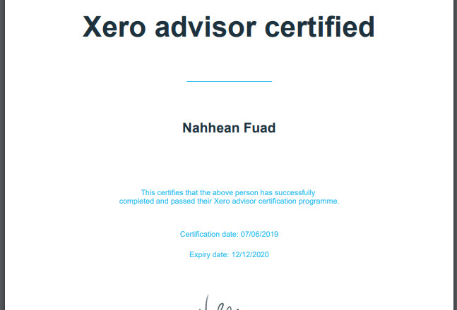 I will do bookkeeping with xero online