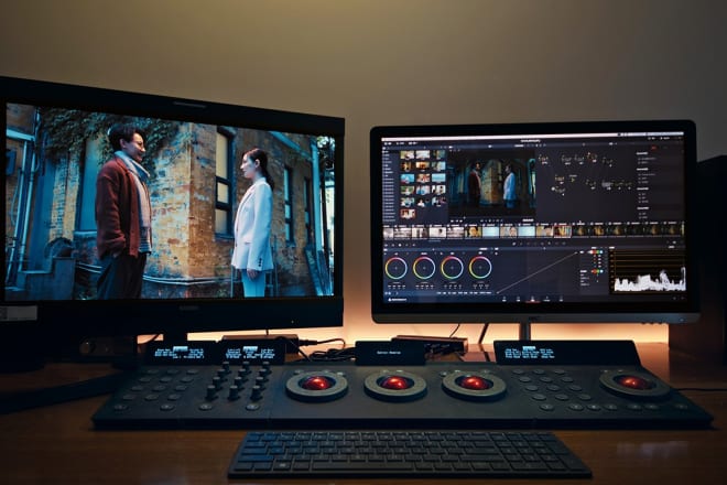 I will do color correction and color grading in davinci resolve