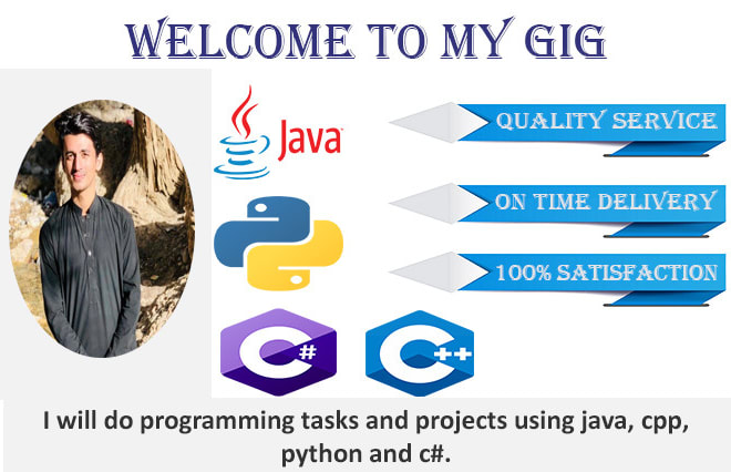 I will do cpp c sharp python java programming database design projects tasks