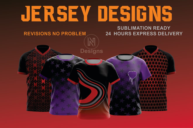 I will do custom jersey design and fit in the pattern