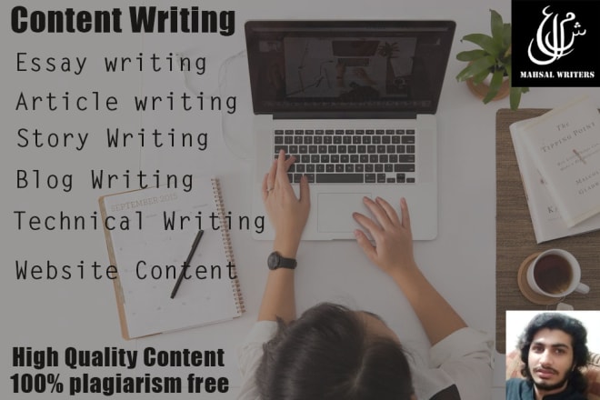 I will do essay writing, articles,and content writing