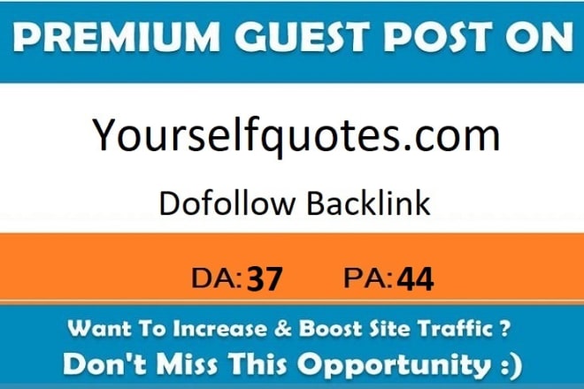 I will do guest post on educational website with the do follow link