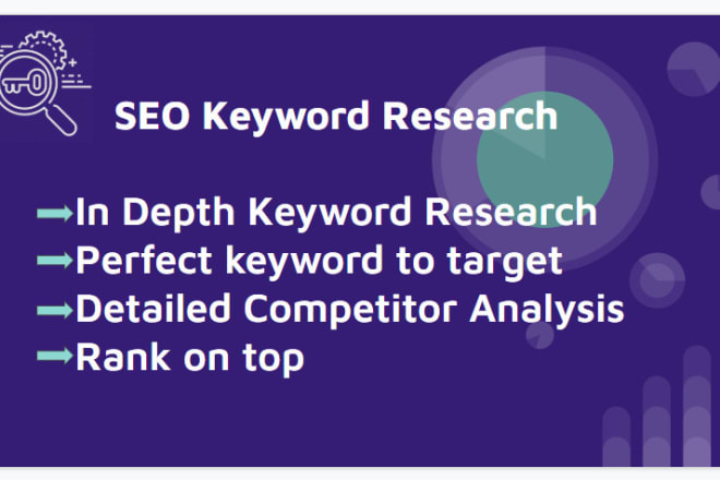 I will do killer SEO keyword research and indepth competitor analysis