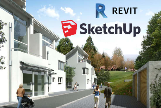 I will do pro 3d modelling in revit and sketchup