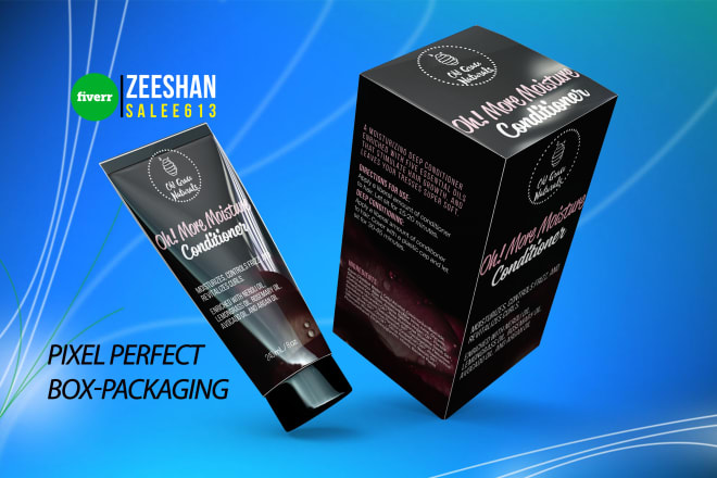 I will do realistic product mockup,epic product packaging box design