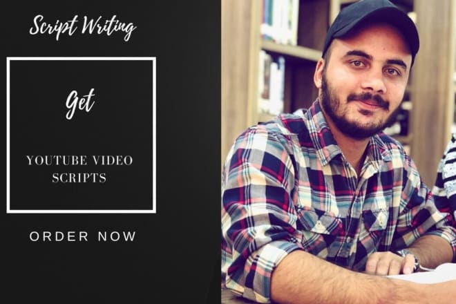 I will do scriptwriting for youtube videos