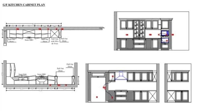 I will do shop drawings in auto cad for joinery works