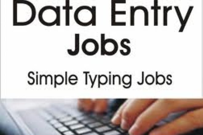 I will do typing job or data entry job