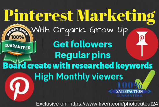 I will do your pinterest marketing as virtual assistant